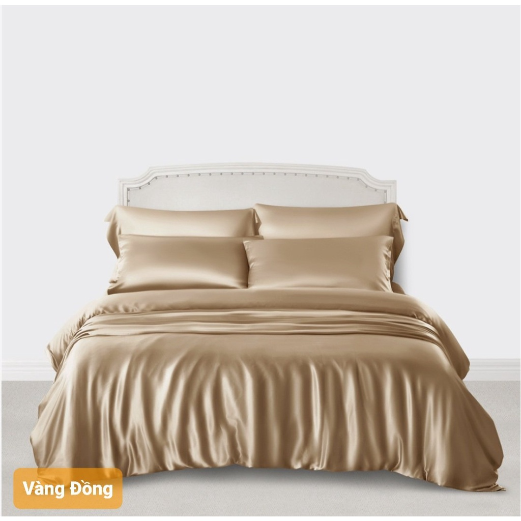 Combo áo gối nằm và ôm lụa silk cao cấp, chất phi lụa siêu mịn mát, áo nằm 50x70cm, áo ôm 100x35cm