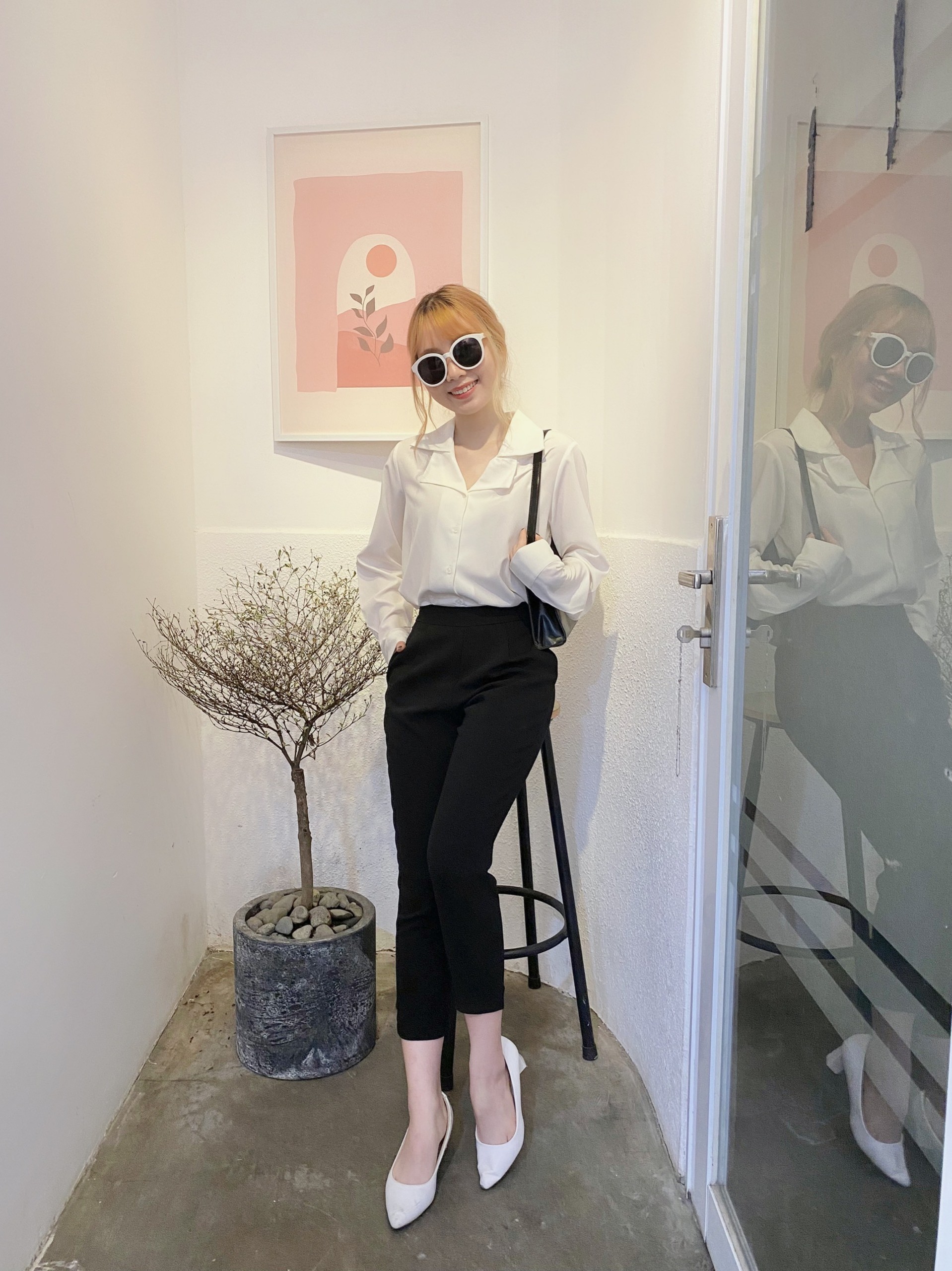 Quần nữ baggy tây ENVY - QK0044
