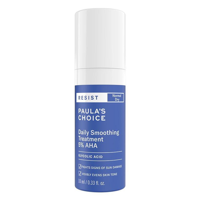 AHA cho người mới bắt đầu làm sáng da, mờ thâm Resist Daily Smoothing Treatment With 5% AHA