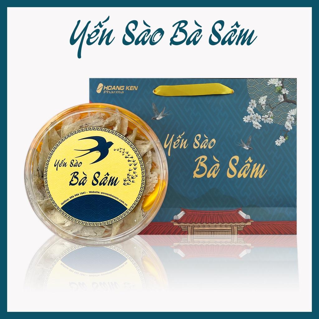 Yến sào Bà Sâm - Chân yến thô Cao Câp, 100% Nguyên Chất ( Hộp 50G/100G)