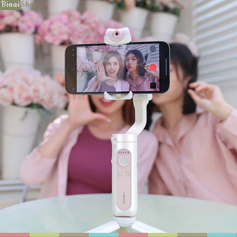 Hohem Isteady V2S - Gimbal Chống Rung Cho Smartphone, Tích Hợp Cảm Biến AI, Thuật Toán Isteady 7.0, Tải Trọng 280g (Version 2023)- Hàng chính hãng
