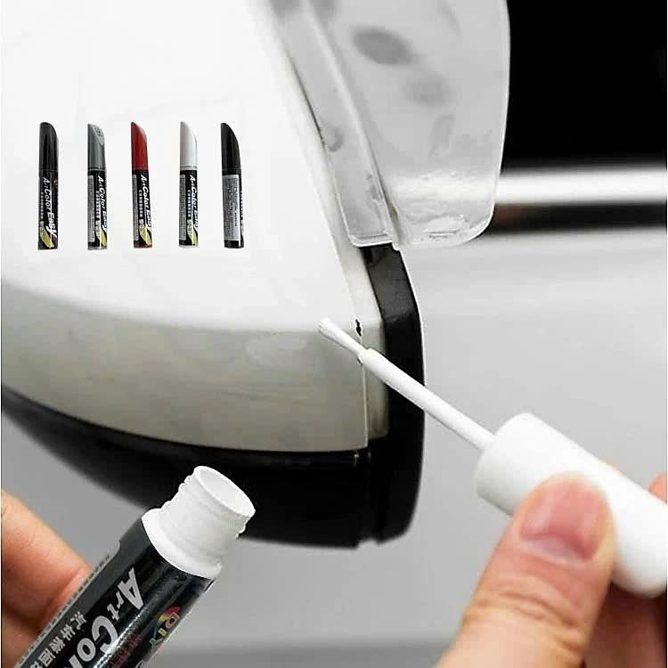Bút tẩy xóa vết trầy xước dăm, xước lộ màu trên ô tô xe máy màu đen