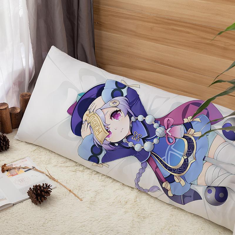 Anime Dakimakura Game Genshin Va Đập Ôm Sát Cơ Thể Gối Thiết Kế In Hình Dài Gối Girlyfriend Nhà Chăn Ga Gối