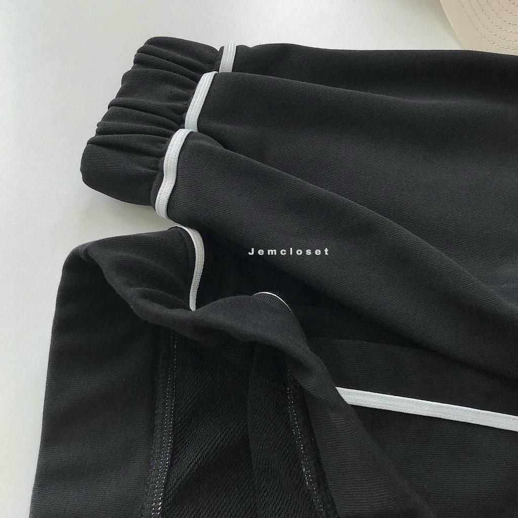 Áo Khoác Hoodie Viền Tay Bồng Nữ Jacket form rộng có mũ màu ĐEN ,HỒNG, XANH, TÍM THAN Ulzzang- KHOÁC NỈ TRƠN PHONG CÁCH HÀN QUỐC