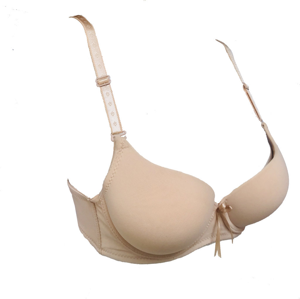 ÁO LÓT mút dày quả trơn nguyên quả tạo khe E184