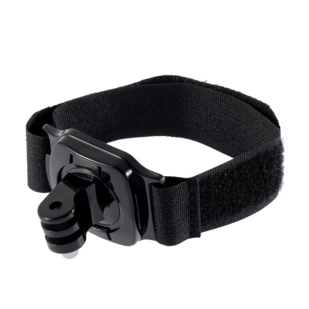 Dây đen đeo cổ tay xoay được 360 độ cho máy ảnh GoPro Hero 4/3+ - GoPro SJCAM SJ4000