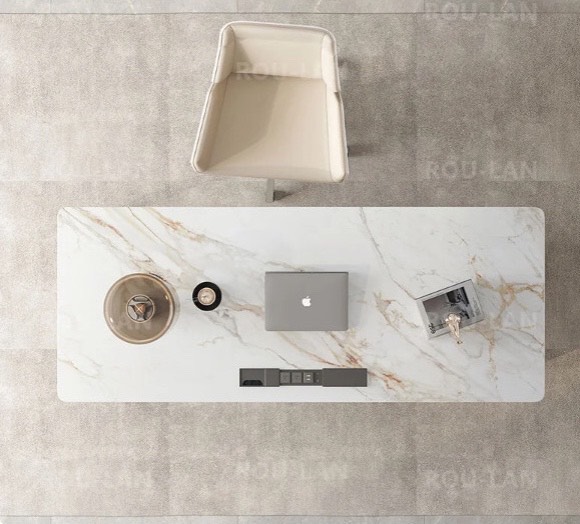 Bàn làm việc Rock Slab cho căn hộ theo phong cách Scandinavia Juno Sofa sang trọng, hiện đại