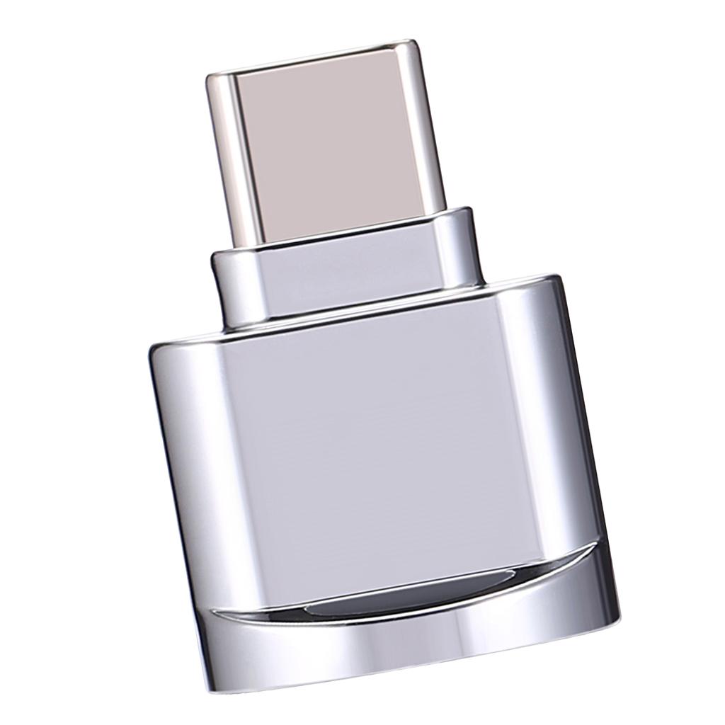 4 Pieces USB3.1 Type-C To TF Card Reader OTG Connector For Card