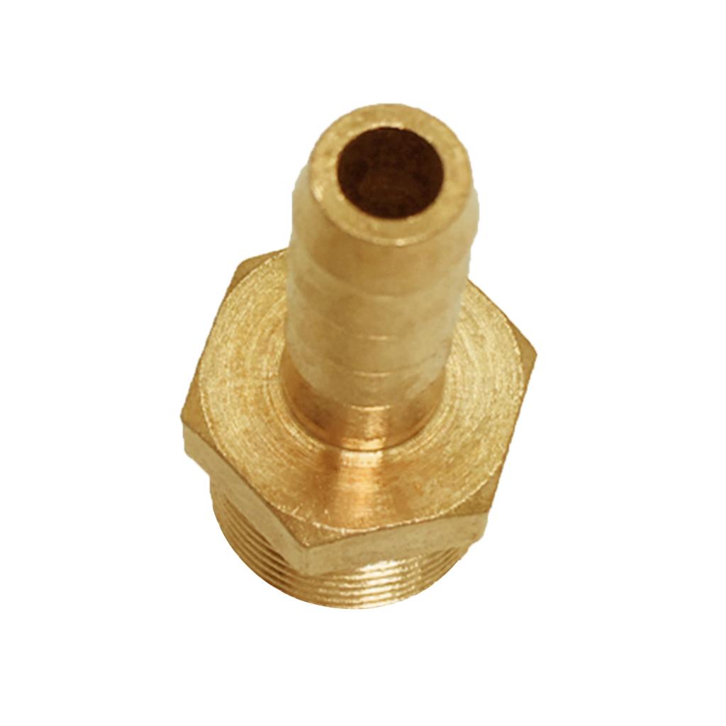 Đồng Nam Đường Chỉ May Vòi Ống năm 3/8  Nam Ống Bộ Kết Nối DN10x8mm