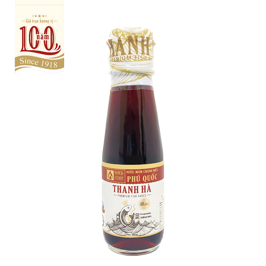 Nước mắm nhĩ chánh hiệu Phú Quốc Thanh Hà 40N - 100ml