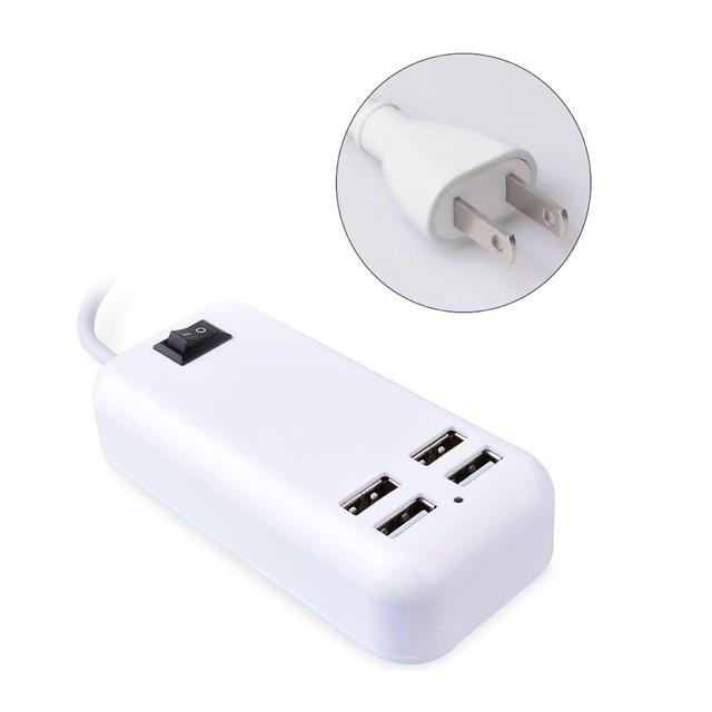 Bộ chia 4 cổng 15W USB Desktop Charger