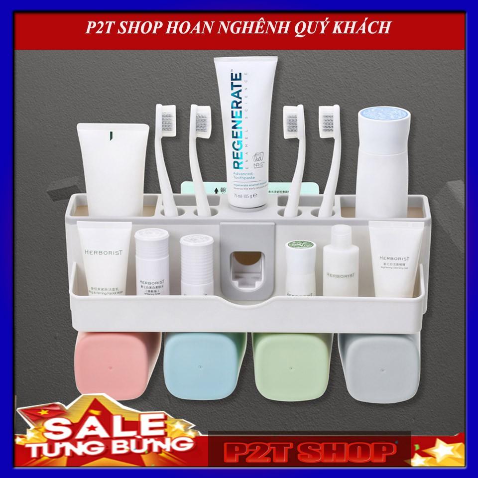 BỘ NHẢ KEM ĐÁNH RĂNG LÚA MẠCH 2 CỐC, 3 CỐC, 4 CỐC - BỘ LẤY KEM ĐÁNH RĂNG XỊN SÒ