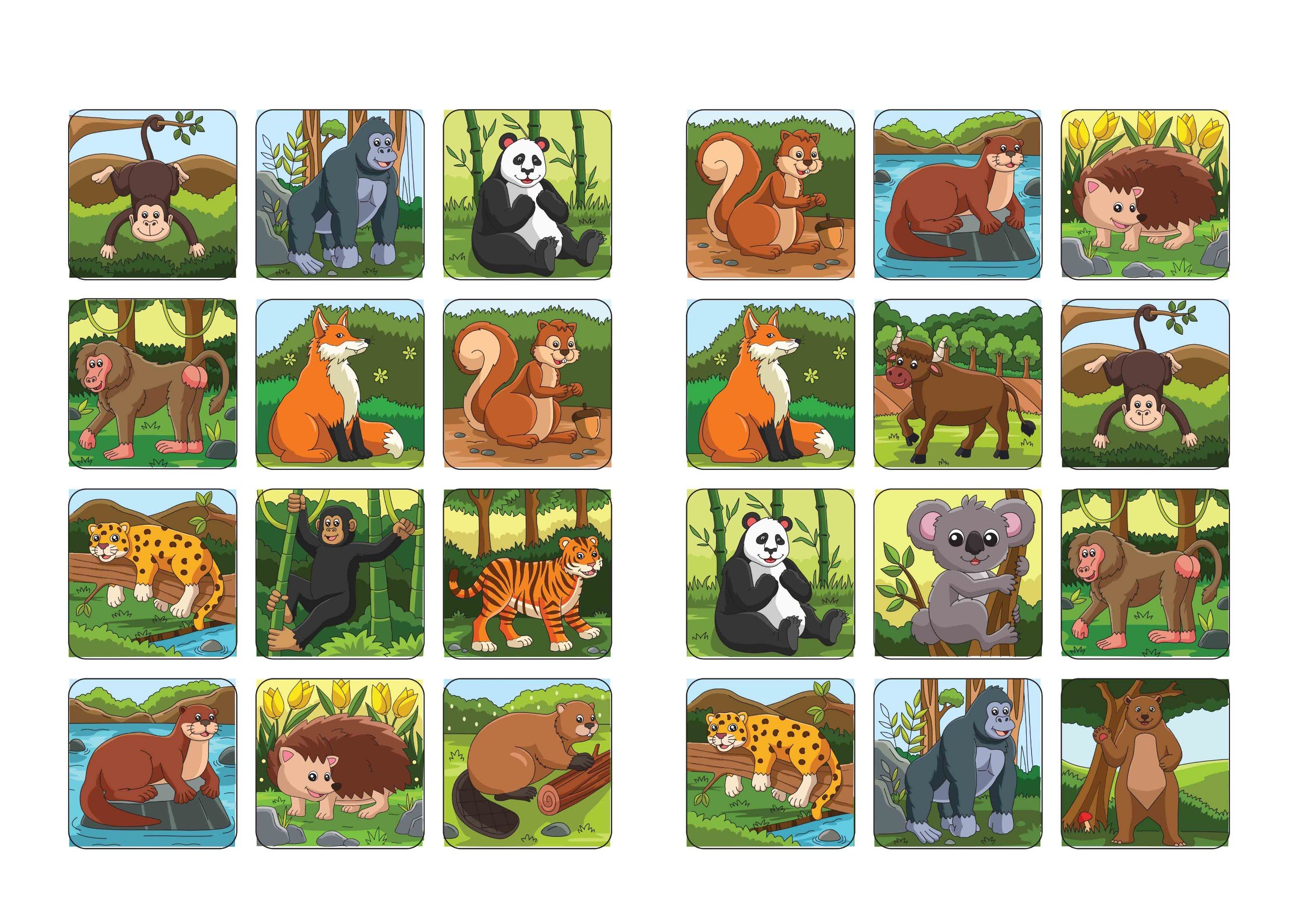 Bé tô màu: Khám phá rừng xanh hùng vĩ (20+ hình dán sticker) (VT)