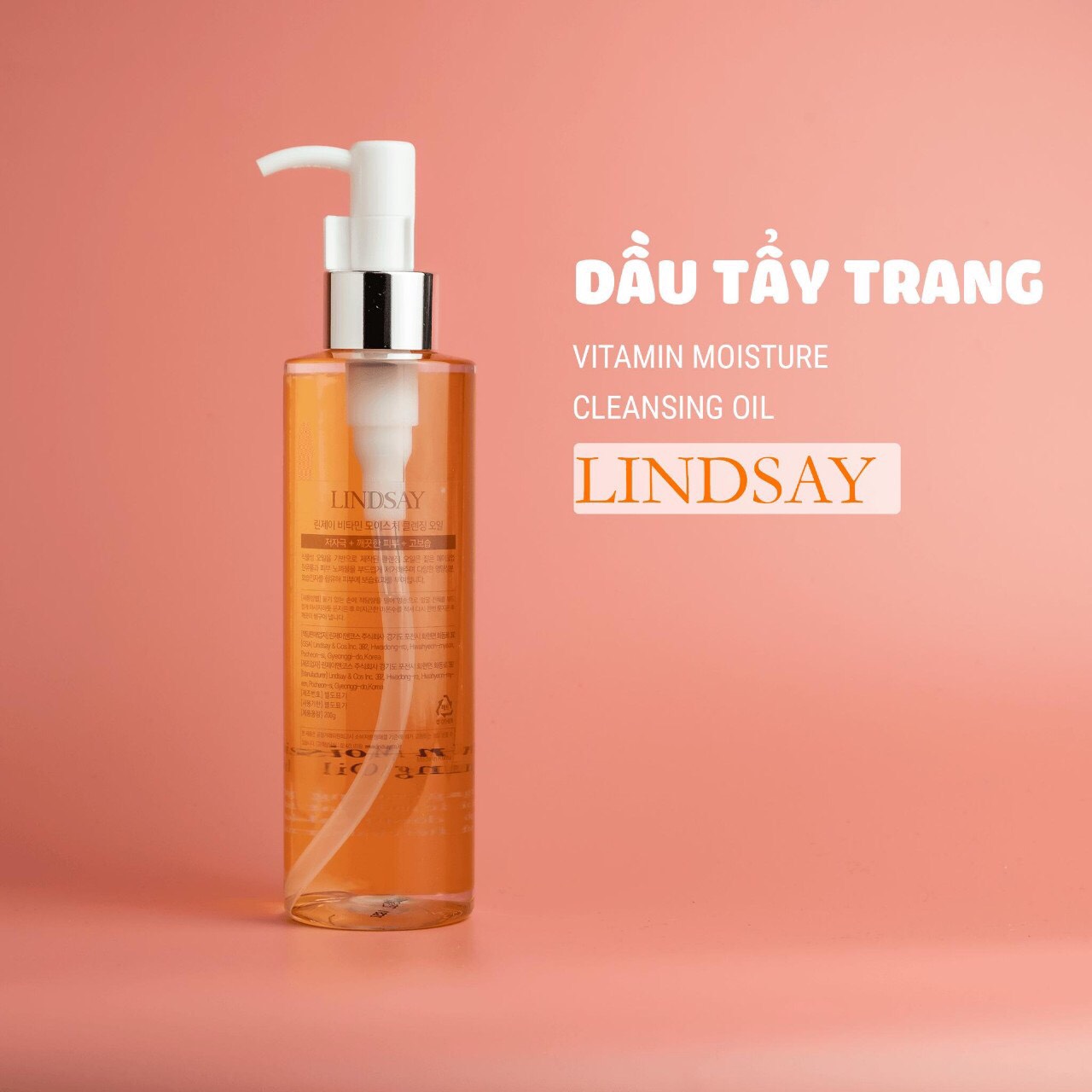 Dầu tẩy trang - LINDSAY VITAMIN MOISTURE CLEANSING OIL