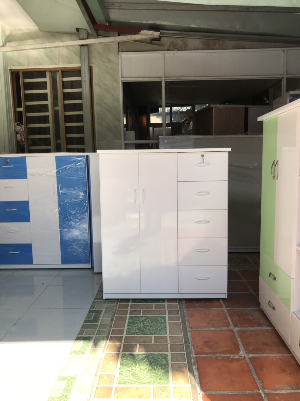 Tủ nhựa Đài Loan Juno Sofa 2 cánh 5 hộc ( Tùy chọn màu )
