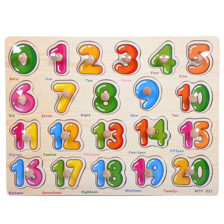 Đồ chơi lắp ghép - Bảng số làm phép toán ( Từ 1-3 tuổi)