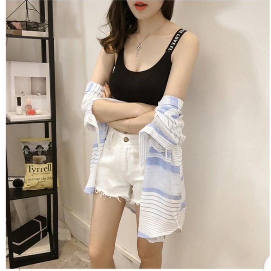 Áo lót tập Gym dây LOVE A02