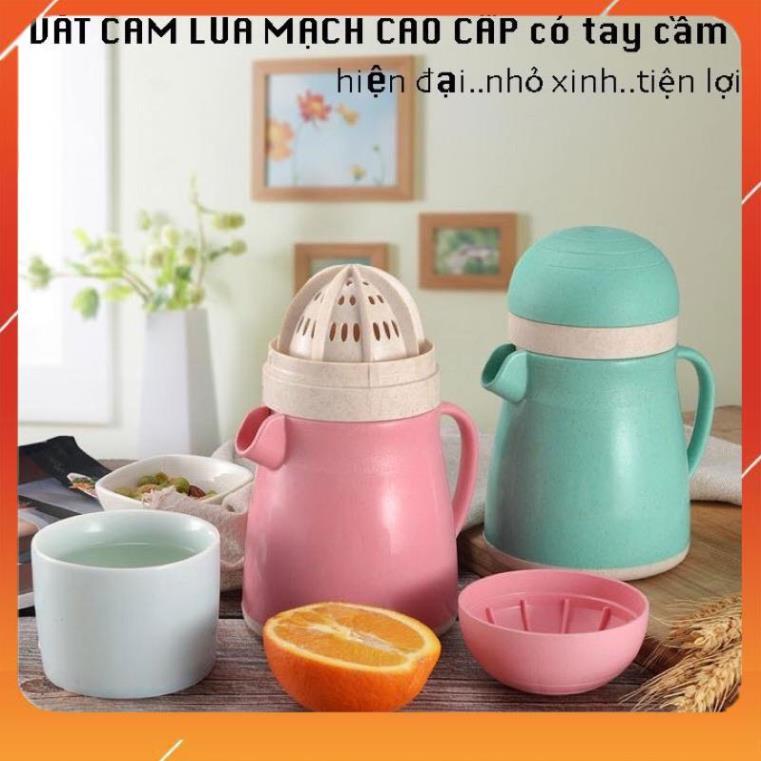 Máy Vắt cam Cầm tay Lúa Mạch Có Tay Cầm TIện Lợi