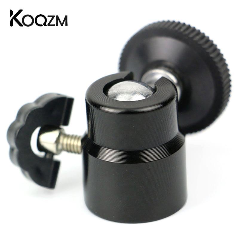 MINI 1/4 "360 độ xoay đầu vít vít chân máy gắn giá đỡ DSLR Ballhead Đứng cho máy quay máy quay Màu sắc: Đen: Đen