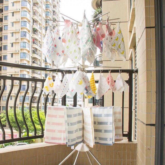 Shop Vân Phương _ Cây phơi đồ đa năng inox 3 tầng cao cấp