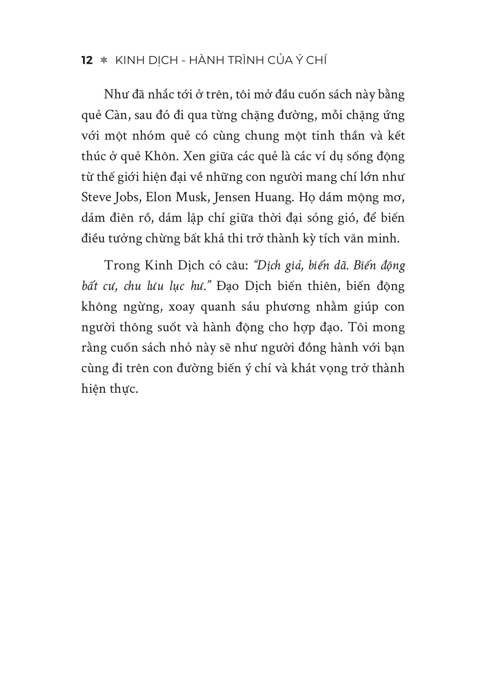 Sách - Kinh Dịch - Hành Trình Của Ý Chí - Con Đường Ý Chí Của Kẻ Khởi Nghiệp Từ Khởi Nguyên Đến Khi Thành Tựu