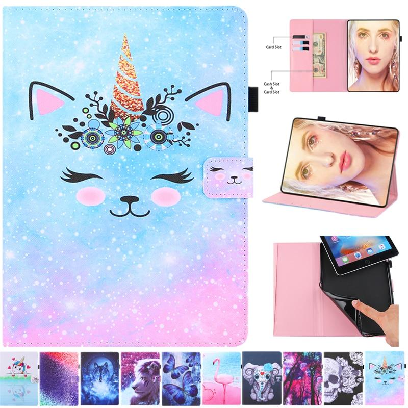 Bao Da Họa Tiết Hoạt Hình Dễ Thương Cho Lenovo Tab M10 Fhd Plus Tb-X606X X606F Lenovo M10 Plus