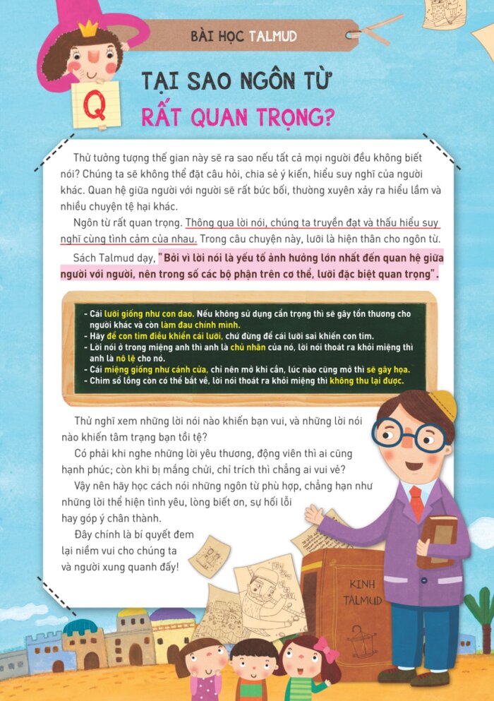 Nghệ Thuật Dạy Con Từ Kinh Talmud