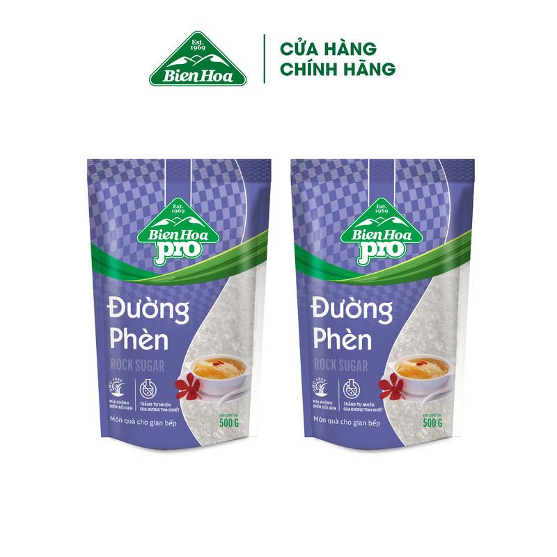 Combo 2 Đường Phèn Biên Hòa Pro 500 Gramtúi