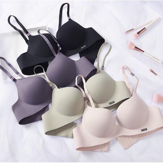Áo Lót Nữ Không Gọng Nâng Ngực, Áo Ngực Nữ Mềm Mại Gợi Cảm Cao Cấp Phong Cách Pháp