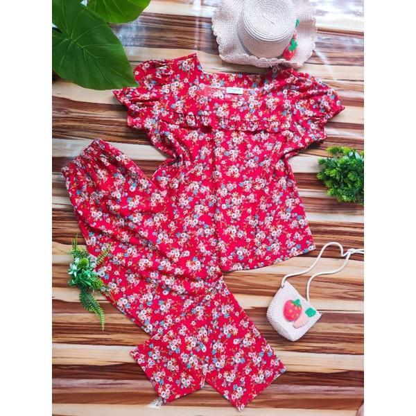 ĐỒ BỘ MẶC NHÀ NỮ LỤA 100D CAO QUẦN 9 TẤC SIZE 55KG-75KG