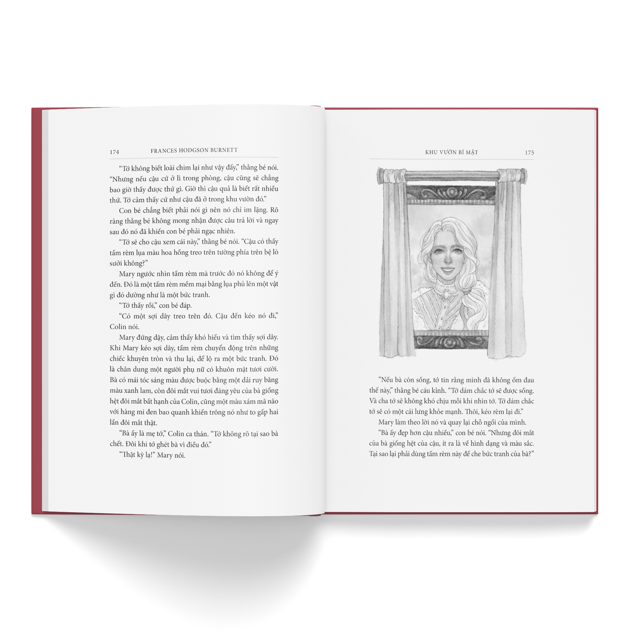 Sách Khu Vườn Bí Mật - Bìa vải (Đông A)