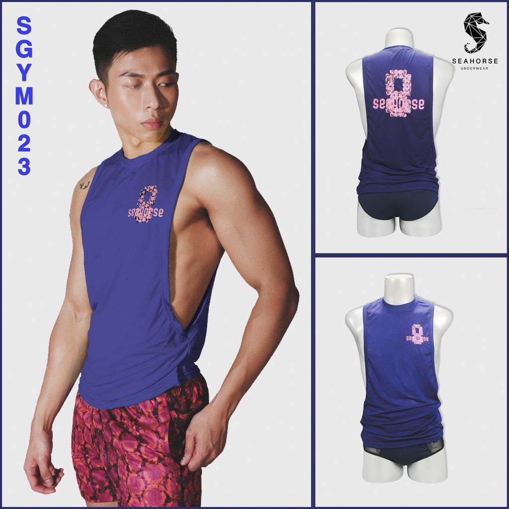 Áo gym tank top hở sườn SP86-SGYM023 Seahorse