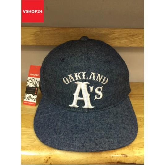 MU SNAPBACK VNXK CHỮ A XANH JEANS 374