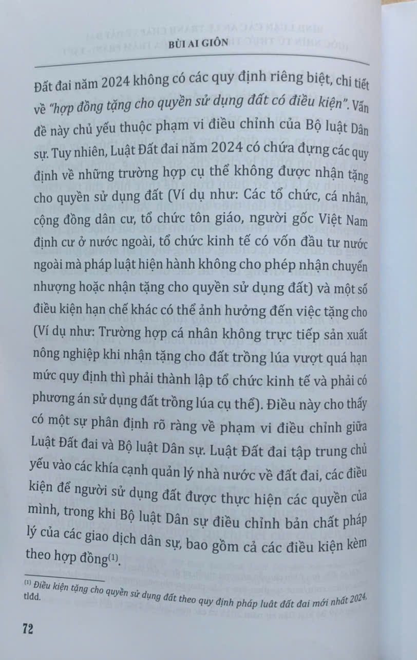 Bình luận các án lệ tranh chấp về đất đai – Góc nhìn từ thực tiễn xét xử của Thẩm phán (tập 1 và 2)