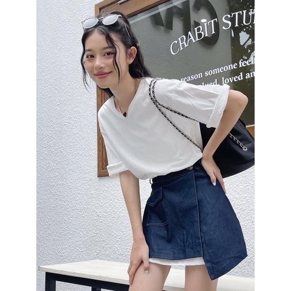 Kuchimachic - Set váy suông kèm chân váy Denim mã SET2230