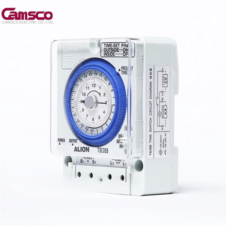 Timer hẹn 24h Camsco TB35-N, hẹn giờ tưới cây