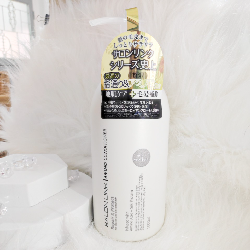 Dầu Xả Phục Hồi Tóc Khô Xơ  Salon Link Amino Conditioner (Chai 1000 mL)