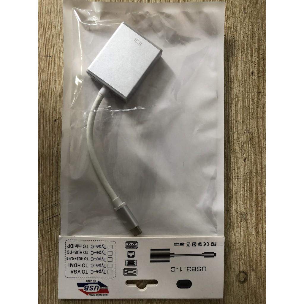 Cáp chuyển USB Type C sang VGA