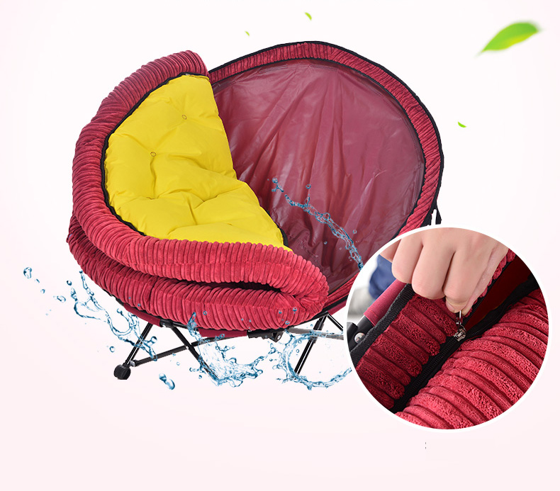 Ghế lười thư giãn Papasan cao cấp gấp gọn, ghế sofa lười đa năng