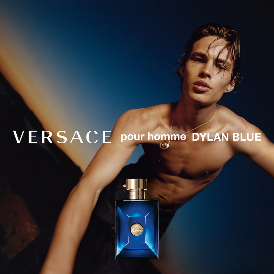 Nước hoa nam cao cấp VERSACE Pour Homme Dylan Blue EDT hương Nhựa Cây thơm - Cam Chanh - Gia vị tươi mát