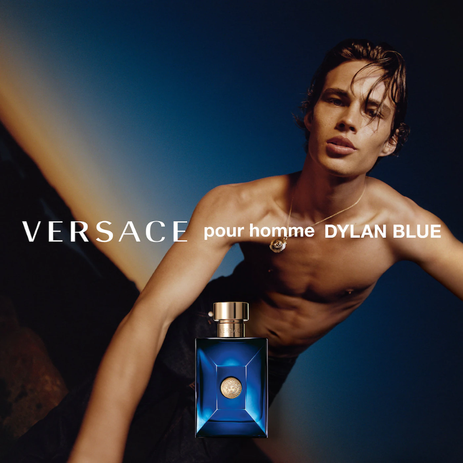 Nước hoa nam cao cấp VERSACE Pour Homme Dylan Blue EDT (30ml, 50ml, 100ml) hương Nhựa Cây thơm - Cam Chanh - Gia vị tươi mát