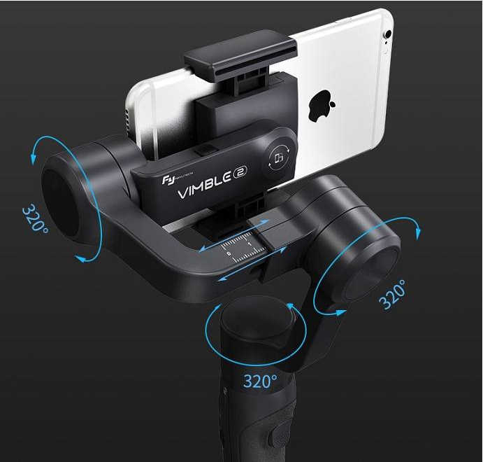 GIMBAL CHỐNG RUNG CHO ĐIỆN THOẠI FEIYU VIMBLE 2S HÀNG CHÍNH HÃNG