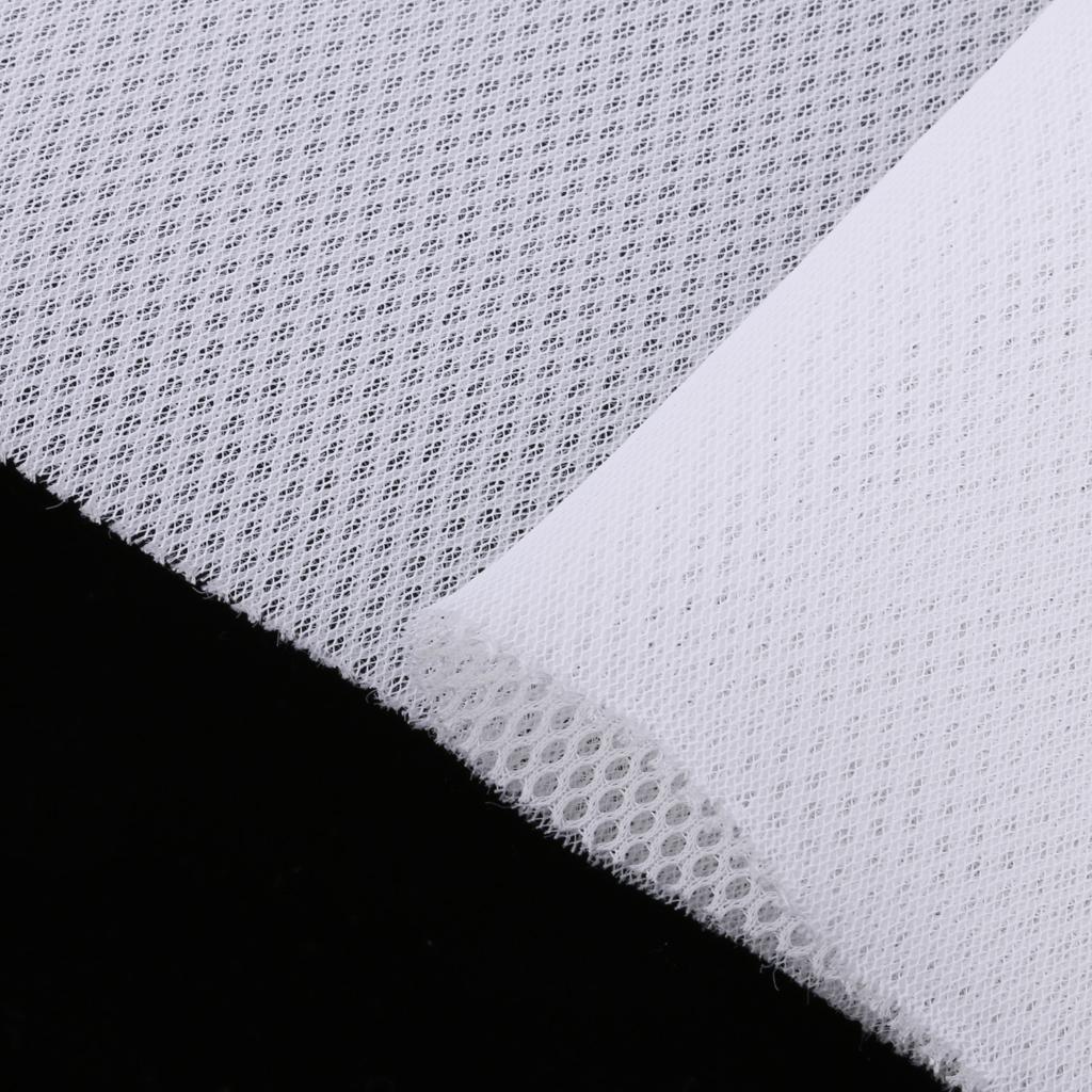 2xSpeaker Grill Cloth Stereo Gille Fabric Speaker Mesh Cloth White