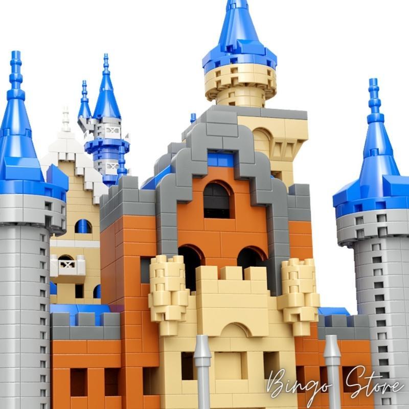 MÔ HÌNH LẮP RÁP LÂU ĐÀI NEW SCHWANSTEIN 3923 CHI TIẾT