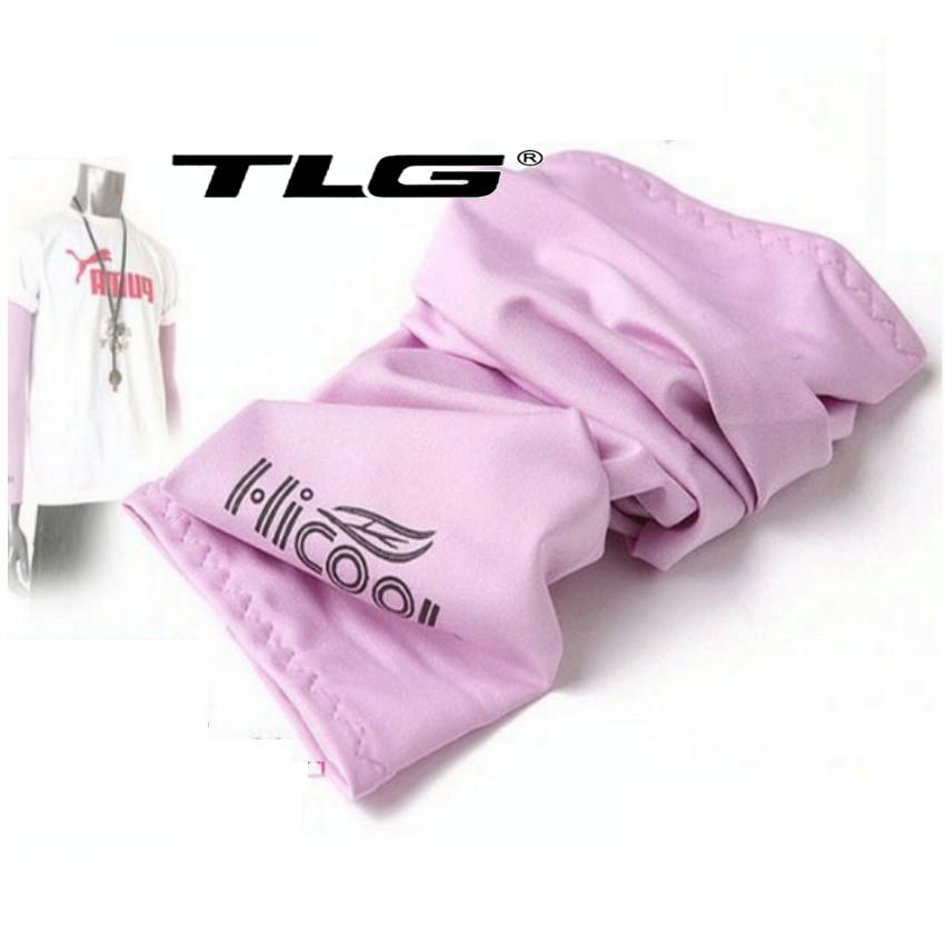 Găng Tay Chống Nắng Xỏ Ngón, Chống Tia UV Thời Trang  TI 336 2(hồng) tặng móc khóa da thật cao cấp M 550