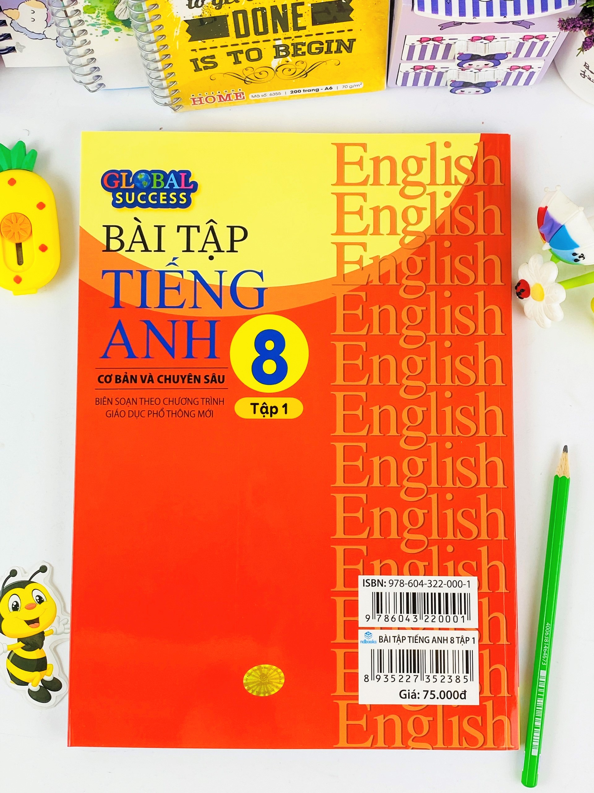 Sách - Bài Tập Tiếng Anh 8 Cơ Bản Và Chuyên Sâu (Global Success) - ndbooks