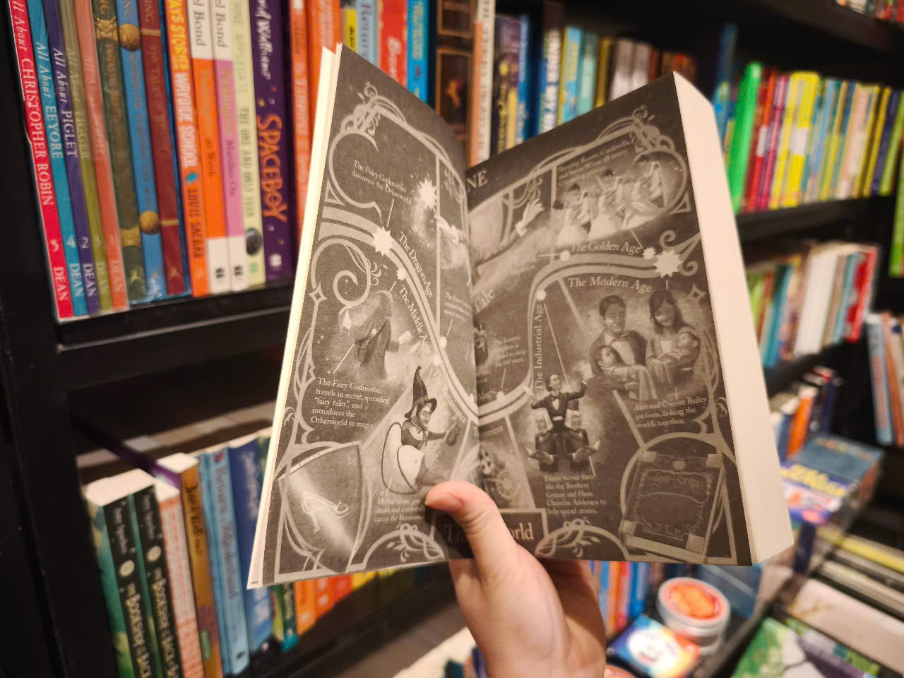 Sách - The Land of Stories A Grimm Warning by Chris Colfer - Children's Books In English
