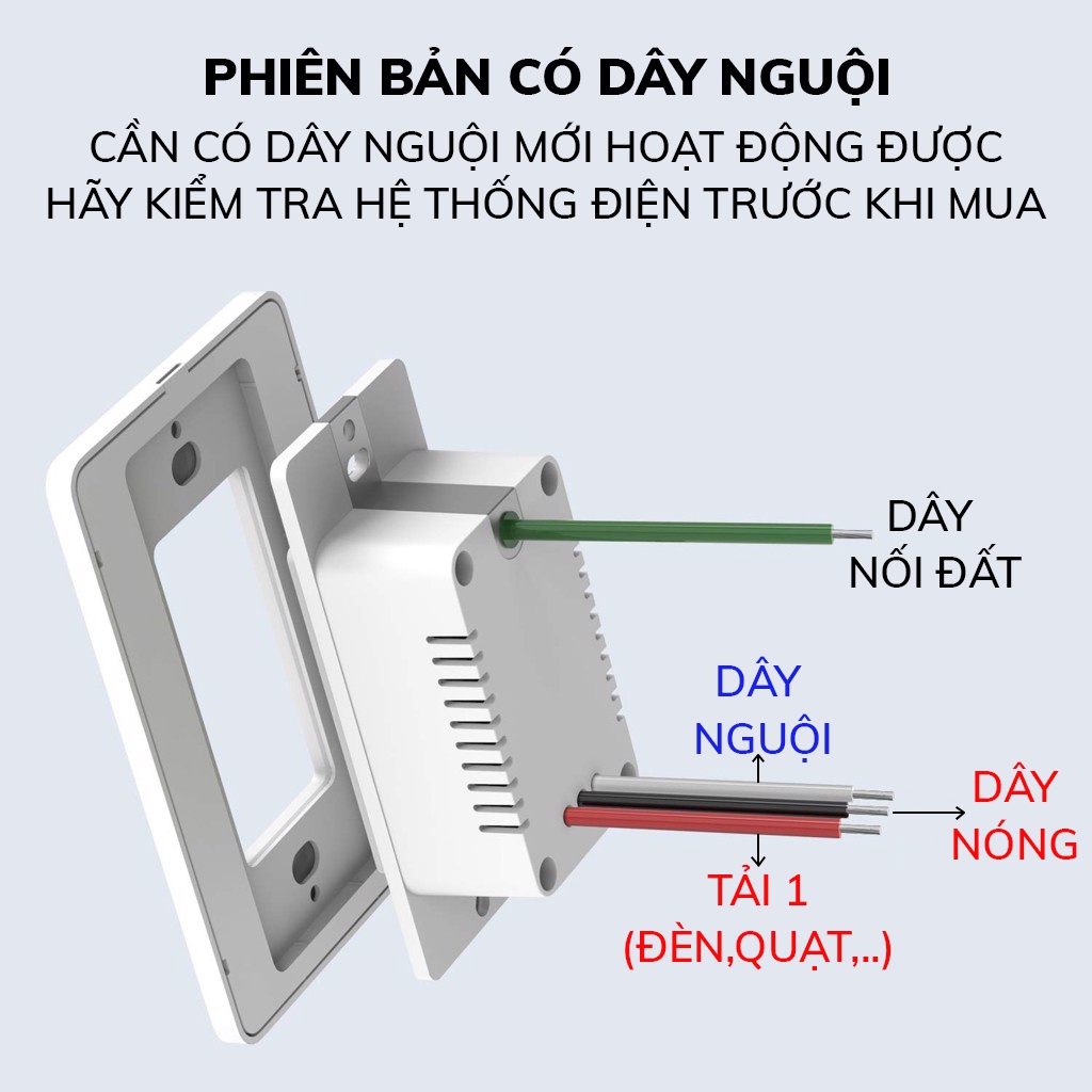 Công Tắc Thông Minh AQARA Q1 Zigbee Bản Có/Không Dây Nguội Điều Khiển Từ Xa Hẹn Giờ Bật Tắt Tương Thích HomeKit, Cần Hub, Hàng Chính Hãng, BH 12 Tháng