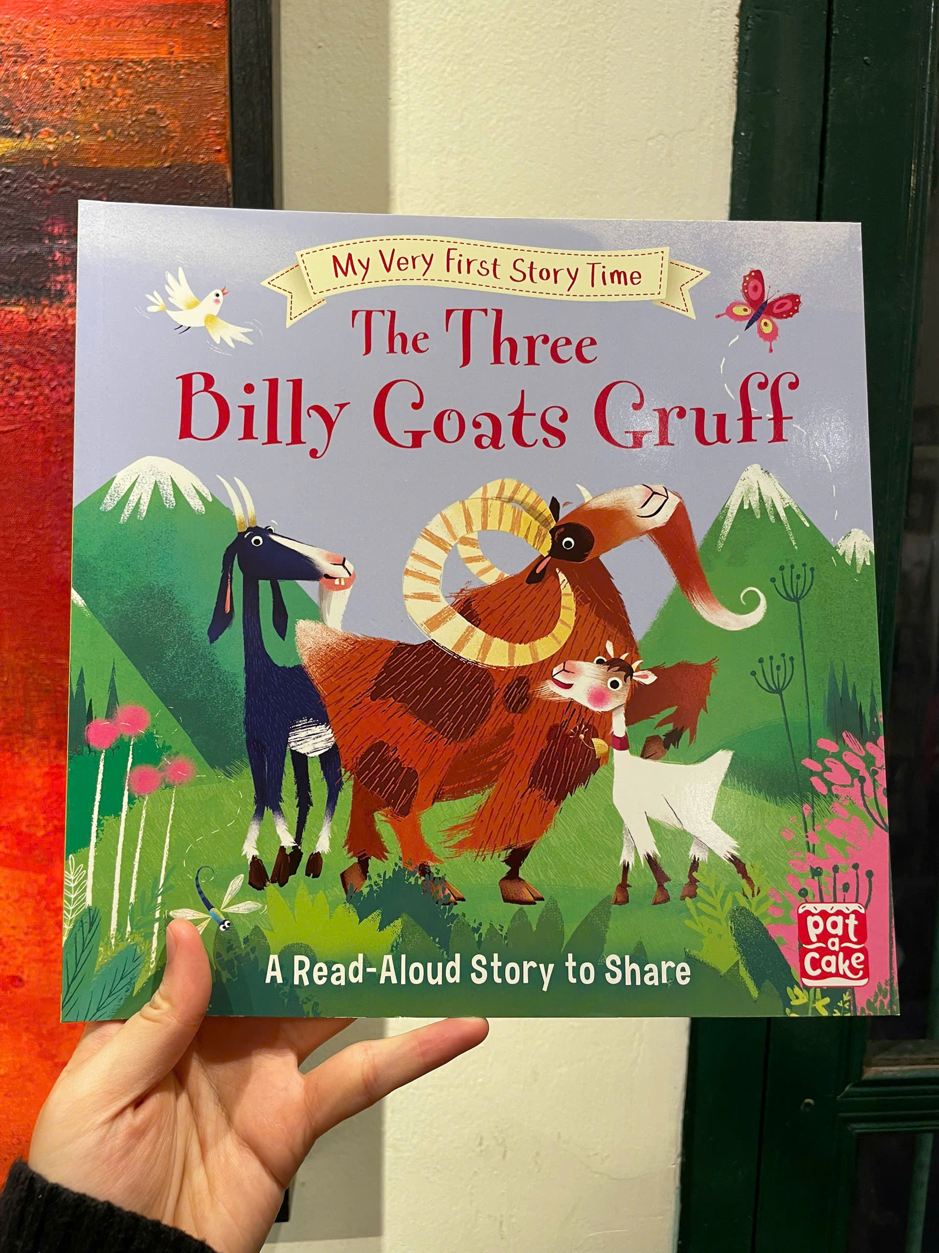 Sách - The Three Billy Goats Gruff: Fairy Tale by Ronne Randall - Children Picture book in English