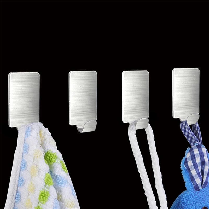 Móc Treo Đồ Dán Tường Bằng Nhựa Trong Suốt